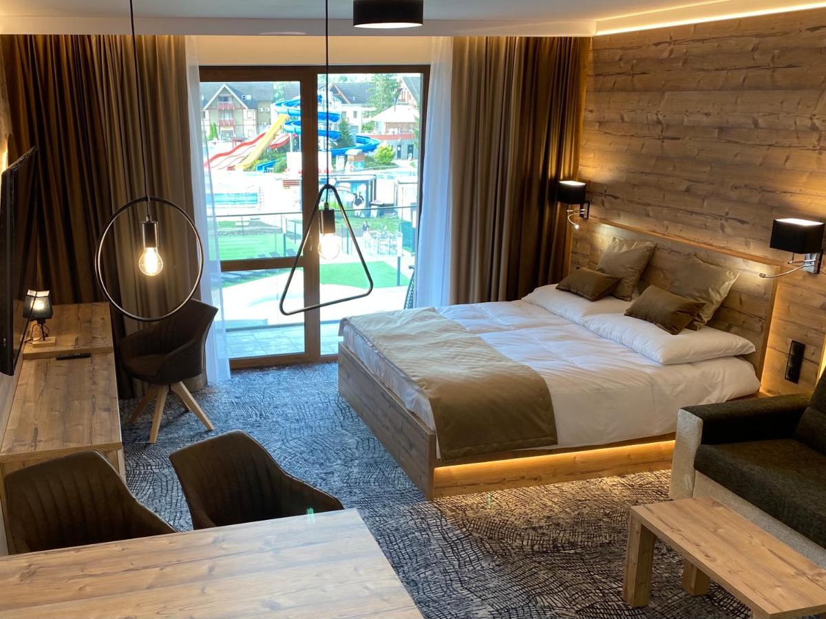 Luxusne Studia V Hoteli Akvamarin Bešeňová Buitenkant foto