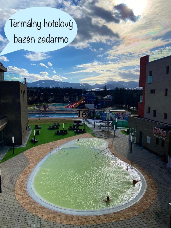 Luxusne Studia V Hoteli Akvamarin Bešeňová Buitenkant foto